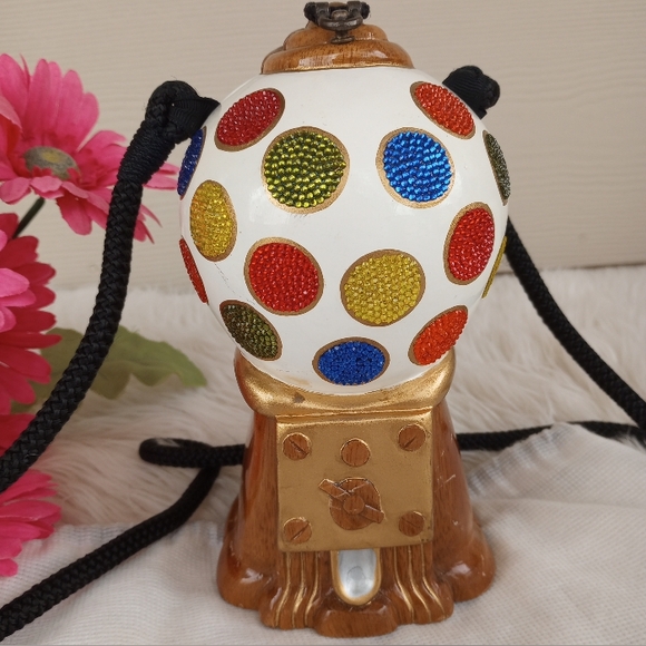 Timmy Woods Wooden Crystal Gumball Candy Machine Bag